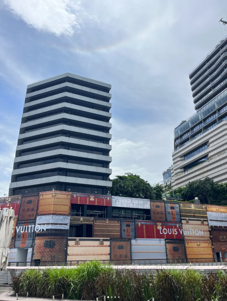 Louis Vuitton在尖沙咀K11 MUSEA的開設新店。(網上圖片)